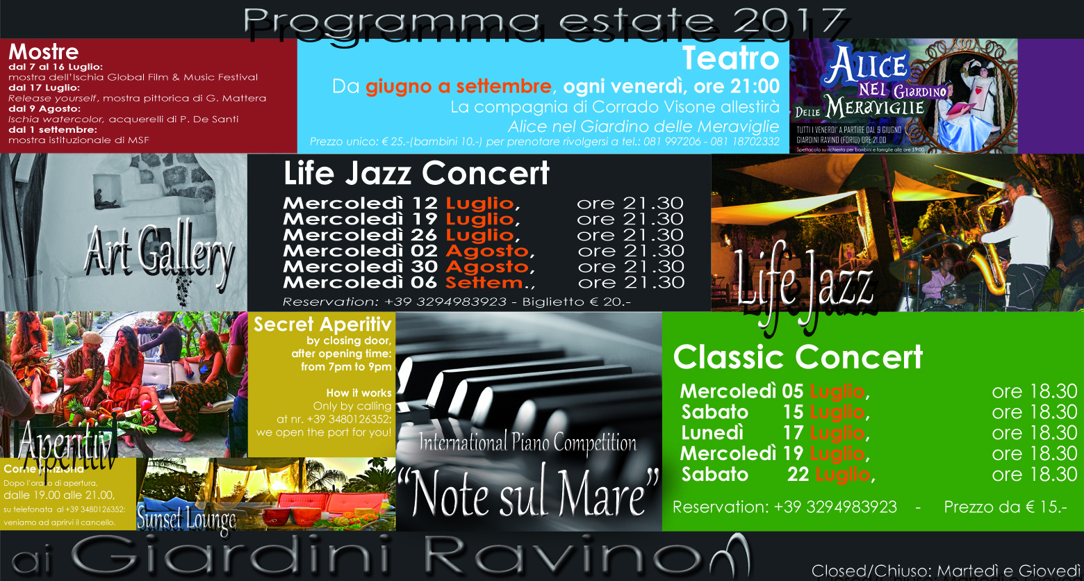 ischia concerti concerts teatro mostre