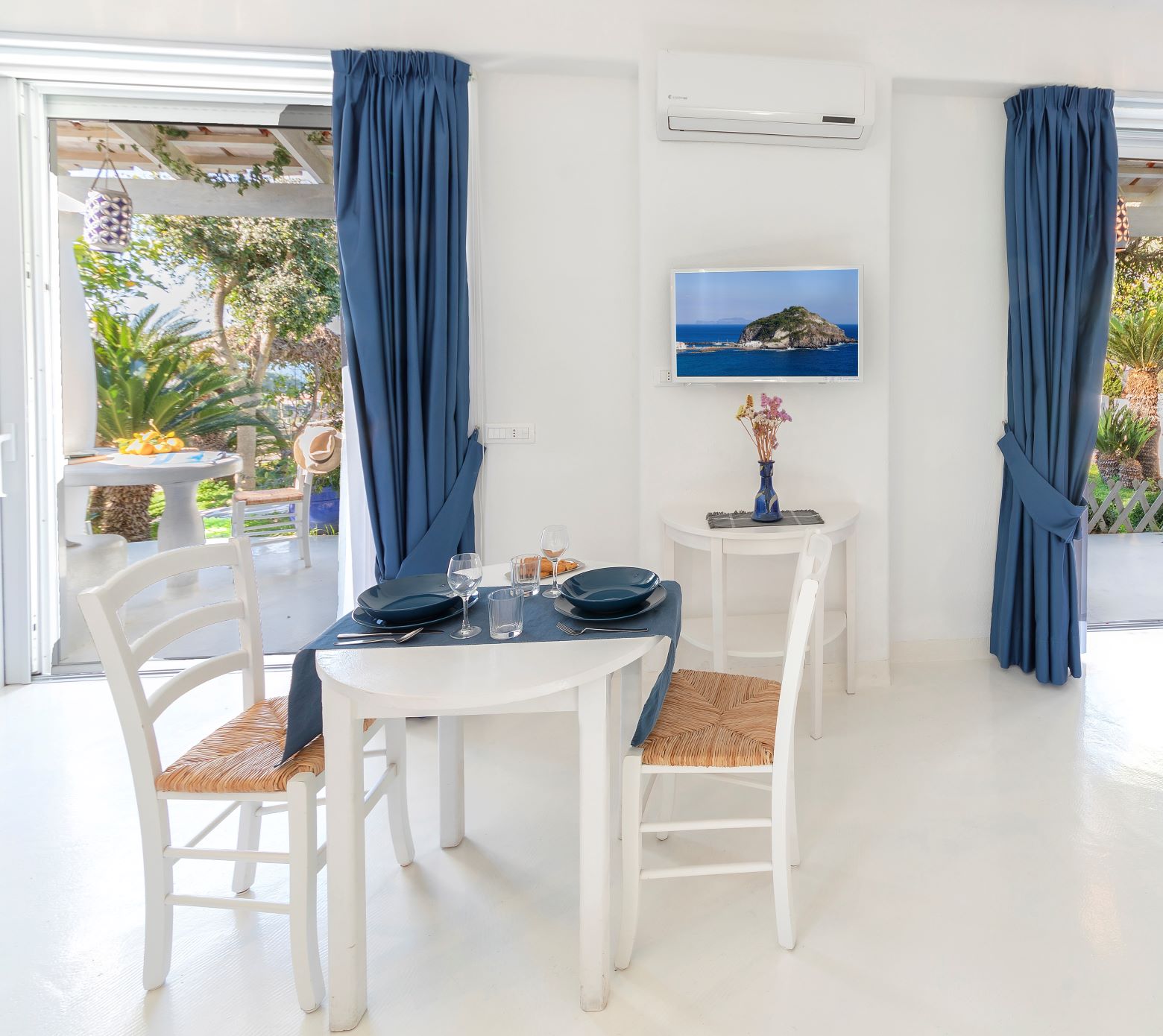 two, Room, Apartment, terraca, sea, view, Ischia, Forio
