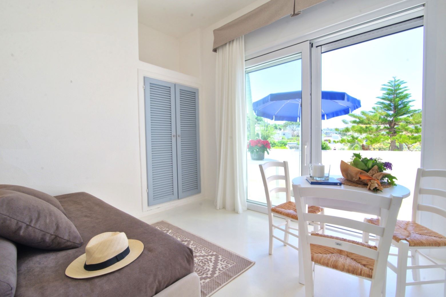 studio, seaview, balcony, ischia