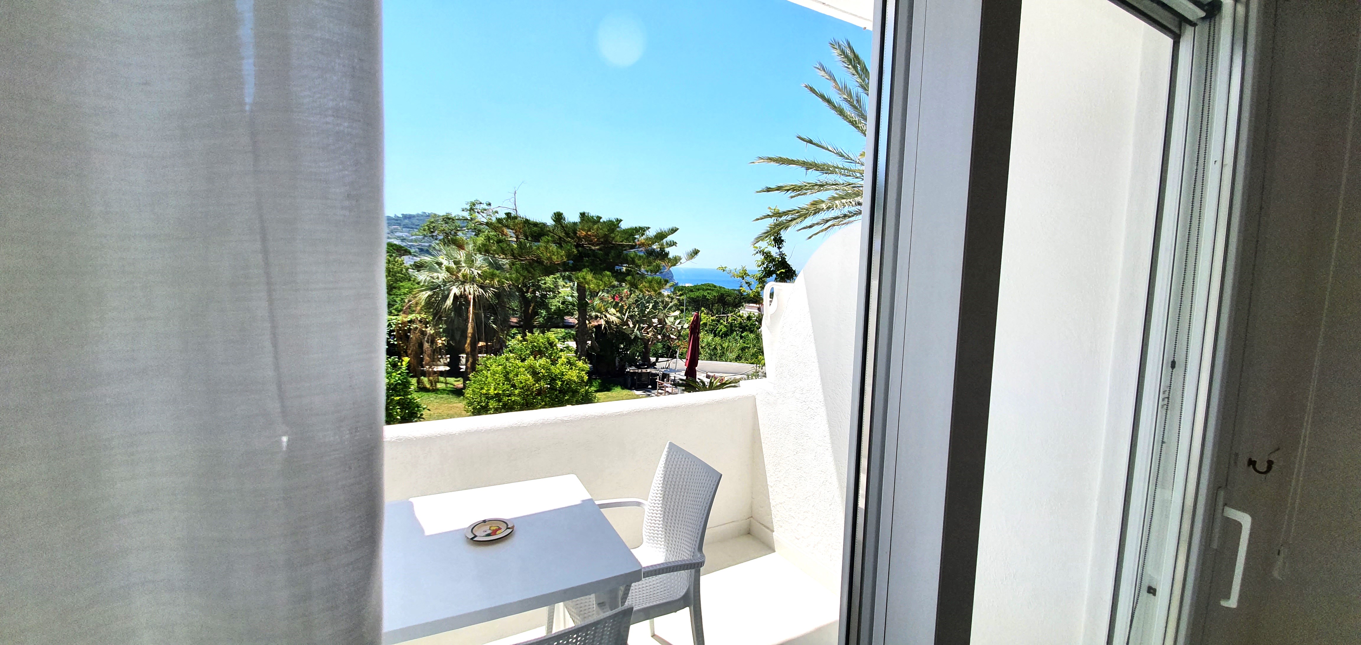 balcony, Apartment, ravino, sea, view, Ischia, Forio, superior
