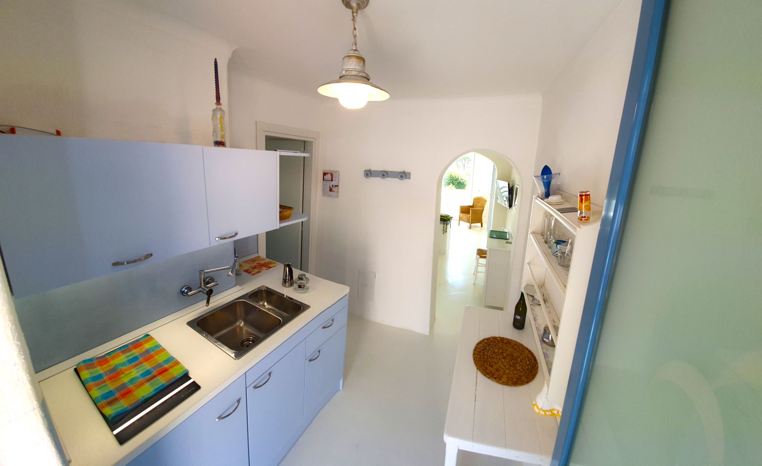 ravino, Ischia, Villa, kueche, meerblick