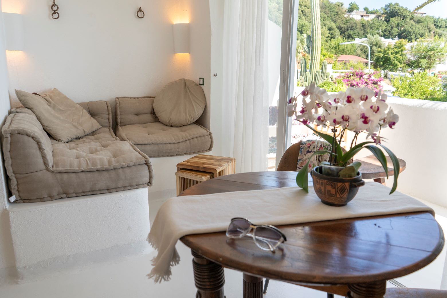 ischia, wohnung, aparthotel, pool area, villa, meerblick