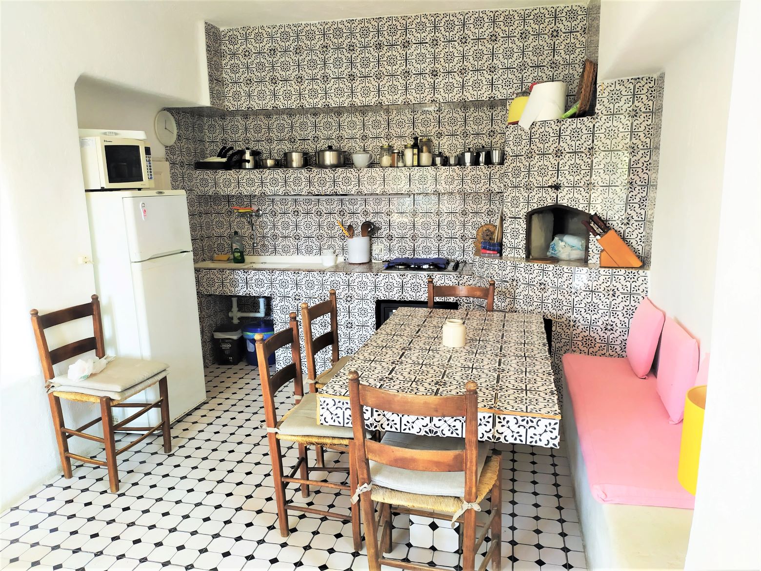 Ischia, Villa, mediterran, terrasse, meerblick, garten