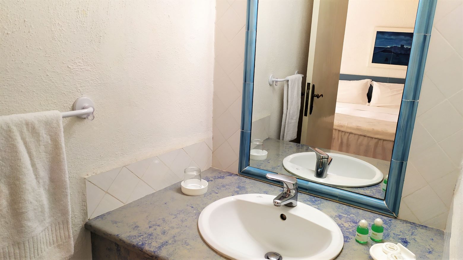 Ischia, Villa, mediterran, kaktus, meerblick, thermen, dusche