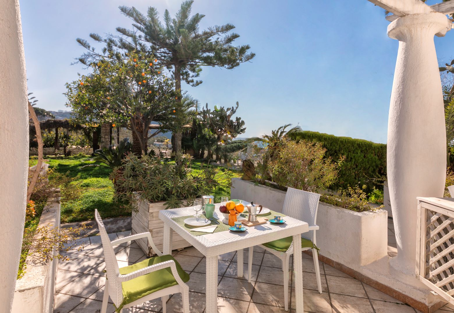 Apartment, individual, Villa, Ischia, Selfcatering, garden view